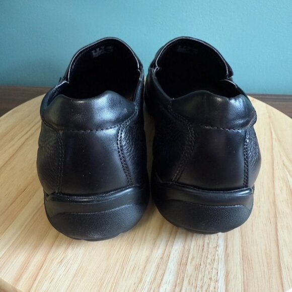 Bostonian Jolliet Mens Black Leather Loafers Size 13 M Duralite - Picture 7 of 9